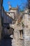 Picturesque alleyway in the small town of Uzes