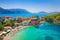 Picturesque Assos village in Kefalonia island, Greece