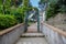 The picturesque Augustus gardens in Capri, Italy