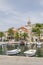 Picturesque bay in Splitska village on Brac island in Croatia