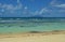 Picturesque Beau Vallon beach on Mahe island