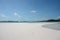 Picturesque blue ocean on White haven beach