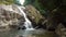 Picturesque Cascade Waterfall in Lush Jungles of Samui Island, Thailiand.