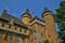 Picturesque castle of Puymartin in Dordogne