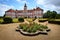 Picturesque chateau with beautiful garden