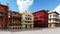 Picturesque city in Italy 3d rendering