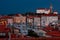 Picturesque city Piran at night, Slovenia