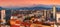 Picturesque cityscape of Ljubljana during the sunset, Slovenia