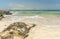 picturesque coast on the famous papagayo beach in spain