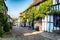 Picturesque Cobbled Street