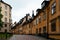 Picturesque cobblestoned street with colorful houses in Sodermalm in Stockholm