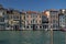 Picturesque And Colorful Palaces On The Grand Canal In Venice. Travel, holidays, architecture. March 28, 2015. Venice, Veneto