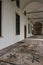 Picturesque corridor in the Topkapi Palace in Istanbul. Turkey