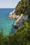 Picturesque Damouchari beach at Pelion in Greece