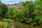 Picturesque Dean Village in Edinburgh, Scotland