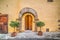 Picturesque door in Tuscany