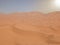 Picturesque dunes in the Erg Chebbi desert, part of the African Sahara