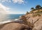 Picturesque El Duque beach in Tenerife