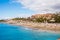 Picturesque El Duque beach in Tenerife