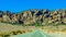 Picturesque empty road in Nevada, USA