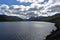 Picturesque Ennerdale Water Resevoir with Clouds