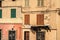 Picturesque facade in old town Alghero