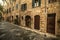 Picturesque facades in Tuscany