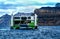 Picturesque Ferry Port of Santorini Island, Greece