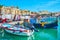 The picturesque fishing village of Marsaxlokk