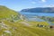 Picturesque fishing village Skarsvag on Mageroya in Finnmark, Norway