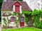 A picturesque French cottage in the village France