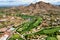 Picturesque Golf Course below Mummy Mountain