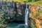 Picturesque green Berlin water falls in Sabie , Graskop in Mpumalanga South Africa