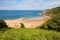 Picturesque Greve de Lecq Beach, Jersey, UK