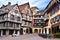 Picturesque half timbered buildings Colmar, France