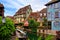 Picturesque half timbered houses of Colmar, Alsace, France