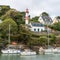 Picturesque harbor of Doeland in French Brittany