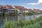 Picturesque houses in Bamberg, Germany