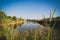 Picturesque lake in a quiet comfortable place