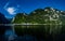 Picturesque Lakeside Town Hallstatt At Lake Hallstaetter See In Austria