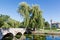 Picturesque Landscape, Church, Bridge