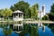 Picturesque Landscape, Church and Pavilion