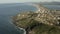 Picturesque landscape. Ponta Negra Beach, Brazil.