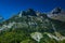 Picturesque landscape of the Pyrenees Mountains