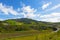 Picturesque landscape of Sao Miguel Island on Azores, Portugal.