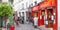 Picturesque Lane in Montmartre in Paris