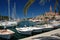 Picturesque marina in Milna on Brac island, Croati