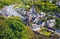 The picturesque medieval port of Dinan on the Rance Estuary, Brittany (Bretagne), France