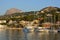 Picturesque Mediterranean harbour, early morning