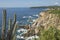 Picturesque Mexican Pacific Ocean coast
